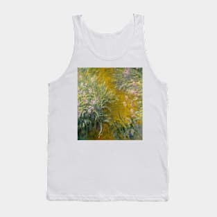 The Path through the Irises by Claude Monet Tank Top